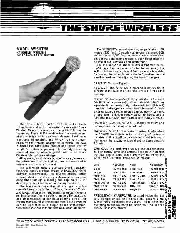 Shure Microphone W15HT58-page_pdf